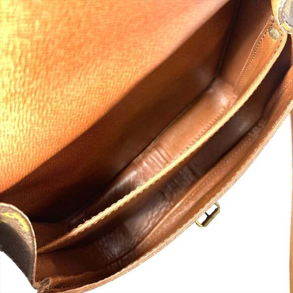 Louis Vuitton Cartesiere MM Shoulder Bag in Monogram Canvas, Brown with Gold ... - Picture 5 of 10